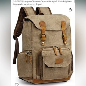 Camera travel backpack